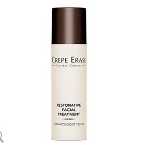 Crepe Erase restorative facial treatment